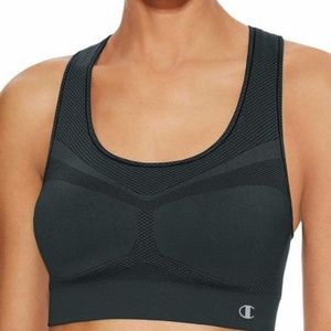 Champion black sports bra in size Large
